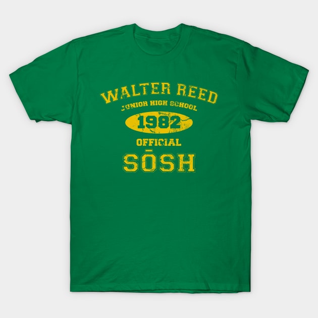 Walter Reed Sosh 1982 T-Shirt by BobbyDoran